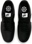 Nike Court Vision Low Sneakers Black White-Photon Dust - Thumbnail 85