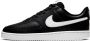 Nike Court Vision Low Sneakers Black White-Photon Dust - Thumbnail 75
