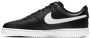 Nike Court Vision Low Sneakers Black White-Photon Dust - Thumbnail 76