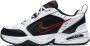 Nike Air Monarch IV Heren Schoenen Trainers Wit-Zwart 415445 - Thumbnail 6