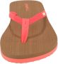 O'Neill Schoenen Women DITSY JACQUARD SANDALS Neon Coral 37 Neon Coral 100% Ethyleenvinylacetaat - Thumbnail 7