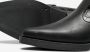 ONLY Shoes dames cowboy western enkellaarsjes zwart - Thumbnail 9