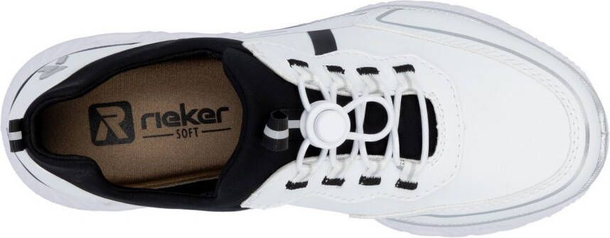 OTTO RIEKER Sport Slip-on sneakers EDINA Chunky slipper vrijetijdsschoen in vegan verwerking