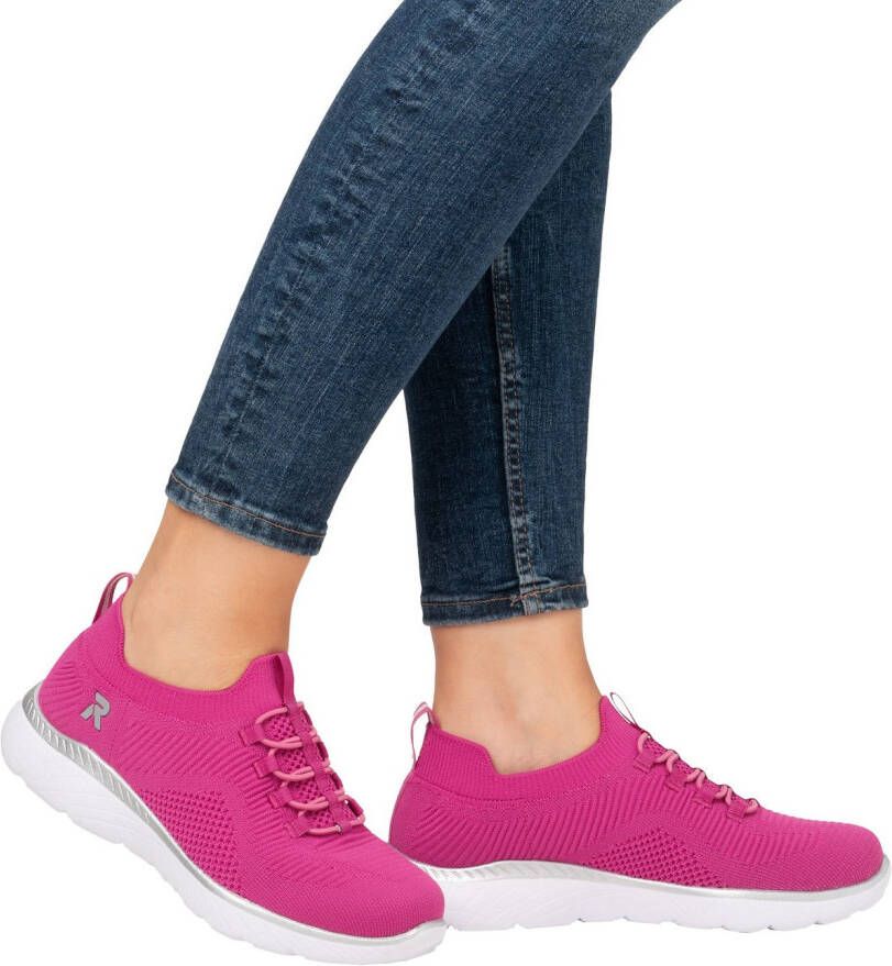 OTTO RIEKER Sport Slip-on sneakers slipper vrijetijdsschoen instapschoen met elastische instap