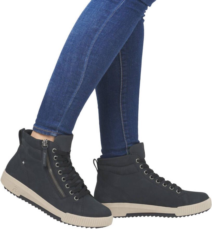 OTTO RIEKER Sport Hoge veterschoenen ankle boot high top sneaker leisure boots with zipper