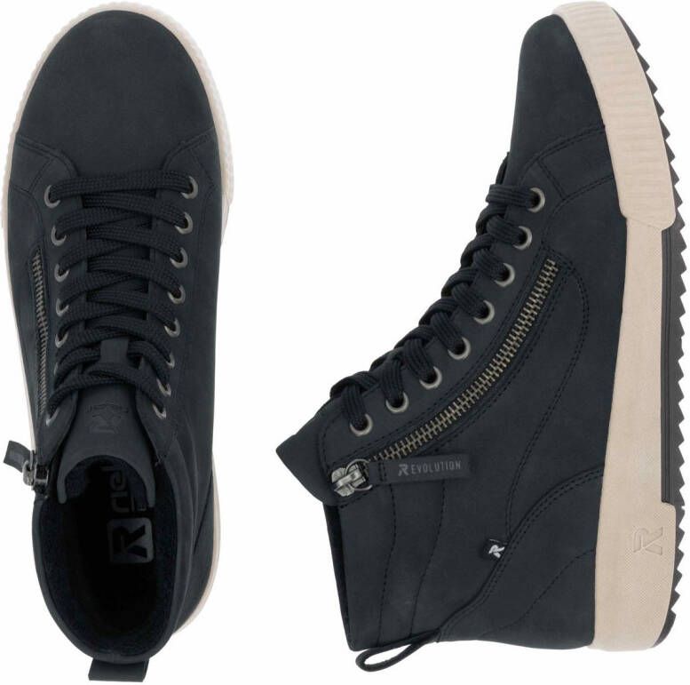 OTTO RIEKER Sport Hoge veterschoenen ankle boot high top sneaker leisure boots with zipper