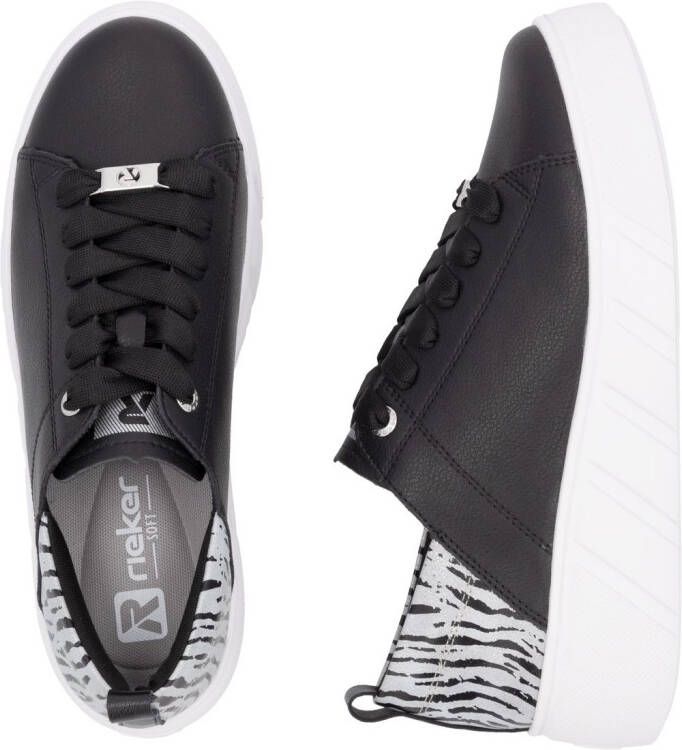 OTTO RIEKER Sport Plateausneakers veterschoen lage schoen vrijetijdssneaker met zachte inleg