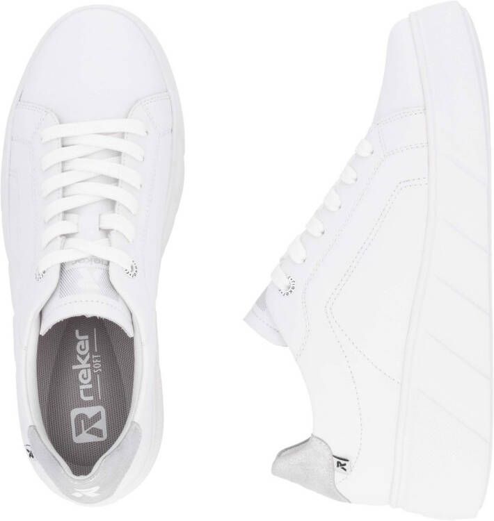 OTTO RIEKER Sport Plateausneakers Veterschoen vrijetijdsschoen lage schoen met uitneembare binnenzool