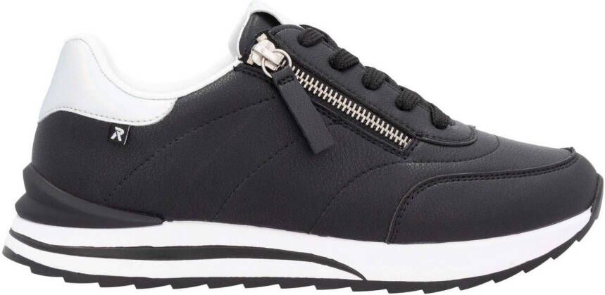 OTTO RIEKER Sport Plateausneakers vrijetijdsschoen lage schoen veterschoen in smalle vorm