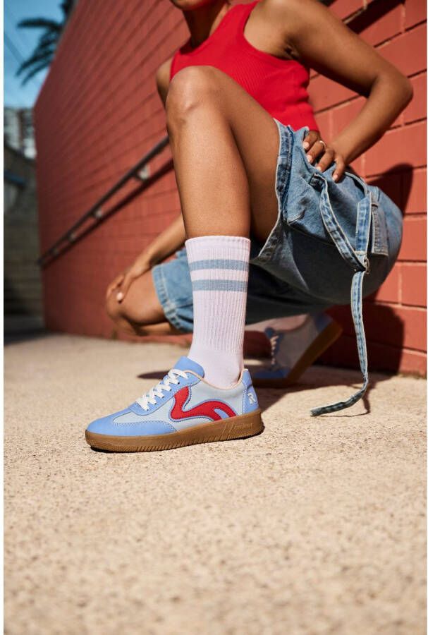 OTTO RIEKER Sport Plateausneakers vrijetijdsschoen lage schoen veterschoen in vegan uitvoering