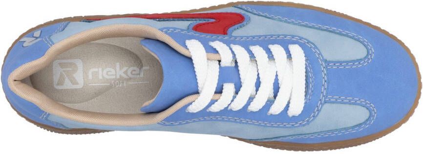OTTO RIEKER Sport Plateausneakers vrijetijdsschoen lage schoen veterschoen in vegan uitvoering