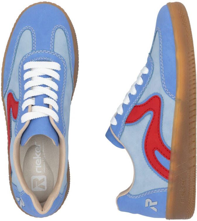 OTTO RIEKER Sport Plateausneakers vrijetijdsschoen lage schoen veterschoen in vegan uitvoering