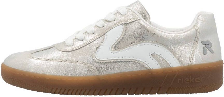 OTTO RIEKER Sport Plateausneakers vrijetijdsschoen lage schoen veterschoen in vegan uitvoering