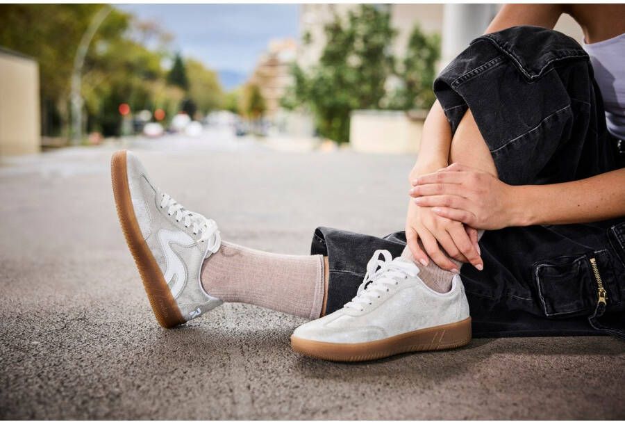 OTTO RIEKER Sport Plateausneakers vrijetijdsschoen lage schoen veterschoen in vegan uitvoering