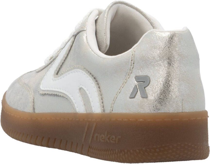 OTTO RIEKER Sport Plateausneakers vrijetijdsschoen lage schoen veterschoen in vegan uitvoering