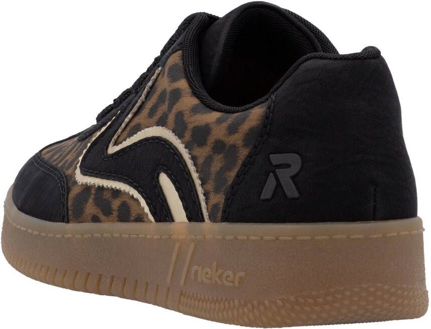 OTTO RIEKER Sport Plateausneakers vrijetijdsschoen lage schoen veterschoen in vegan uitvoering