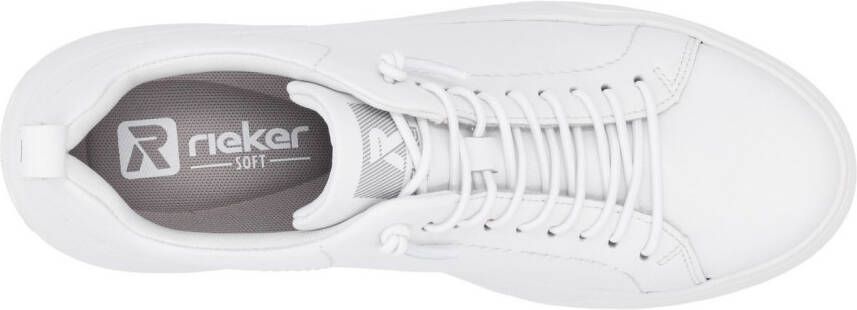 OTTO RIEKER Sport Plateausneakers vrijetijdsschoen lage schoen veterschoen met schachtversteviging