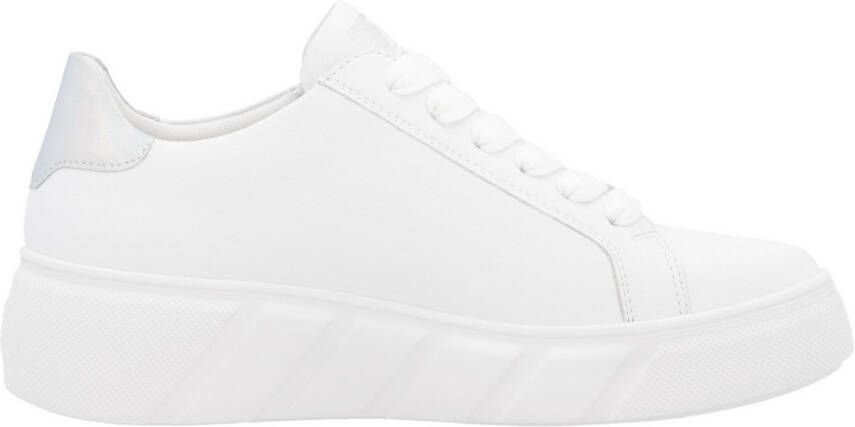 OTTO RIEKER Sport Plateausneakers vrijetijdsschoen lage schoen veterschoen met zijlijke perforatie