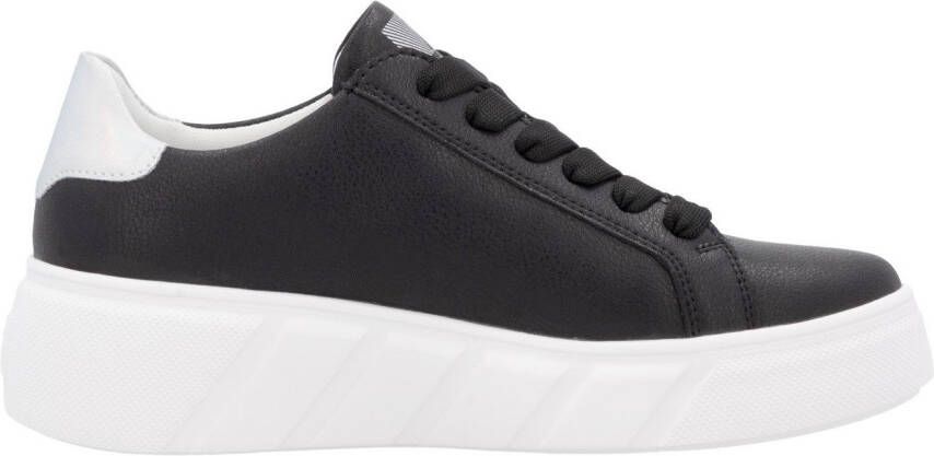 OTTO RIEKER Sport Plateausneakers vrijetijdsschoen lage schoen veterschoen met zijlijke perforatie