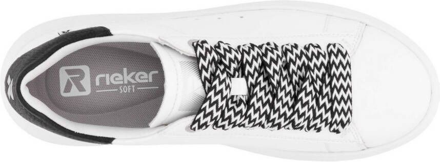OTTO RIEKER Sport Plateausneakers vrijetijdssneaker veterschoen lage schoen in sportstijl