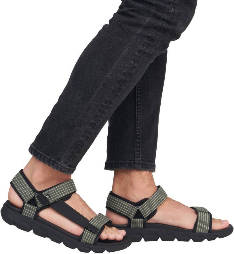 RRieker R-Rieker Sandalen Orlando Outdoorsandaal zomerschoen machinewasbaar met zacht voetbed
