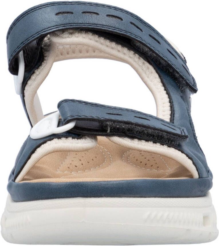 OTTO RIEKER Sport Sandalen Outdoorsandalen zomerschoen sandaal plateauhak met klittenbandsluitingen