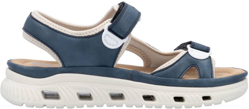 OTTO RIEKER Sport Sandalen Outdoorsandalen zomerschoen sandaal plateauhak met klittenbandsluitingen