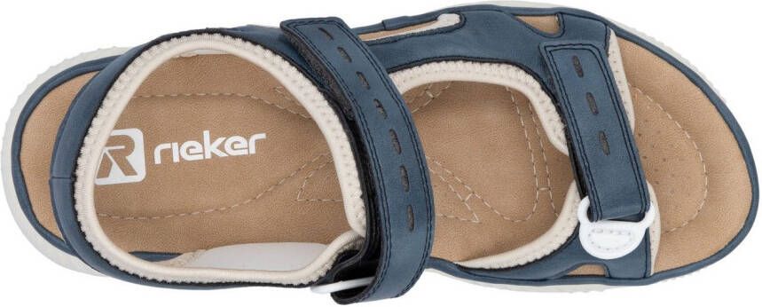 OTTO RIEKER Sport Sandalen Outdoorsandalen zomerschoen sandaal plateauhak met klittenbandsluitingen