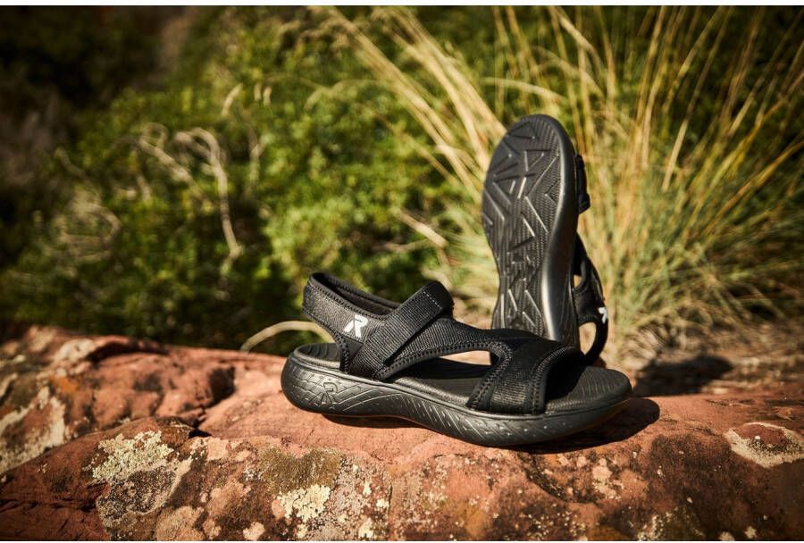 OTTO RIEKER Sport Sandalen Trekkingsandaal outdoorsandaal zomerschoen met klittenbandbandjes