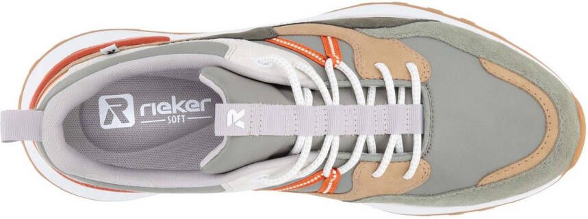 OTTO RIEKER Sport Slip-on sneakers Castello lage schoen vrijetijdsschoen slip-in met uitneembare zachte inlegzool