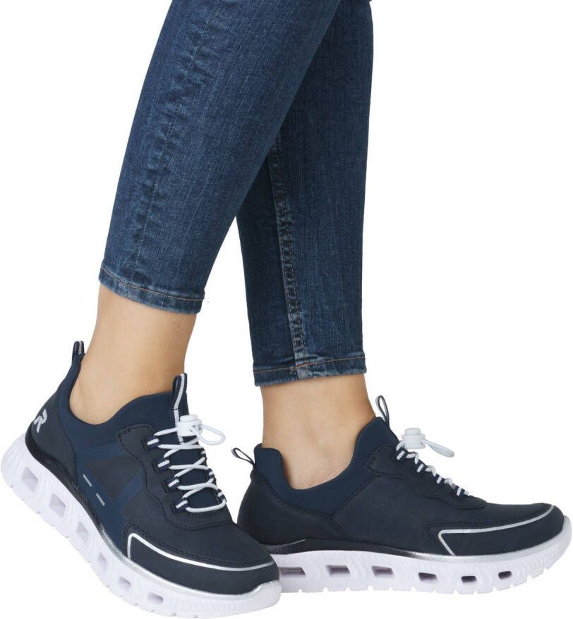 OTTO RIEKER Sport Slip-on sneakers instapschoen lage schoen vrijetijdssneaker met snel sluiting