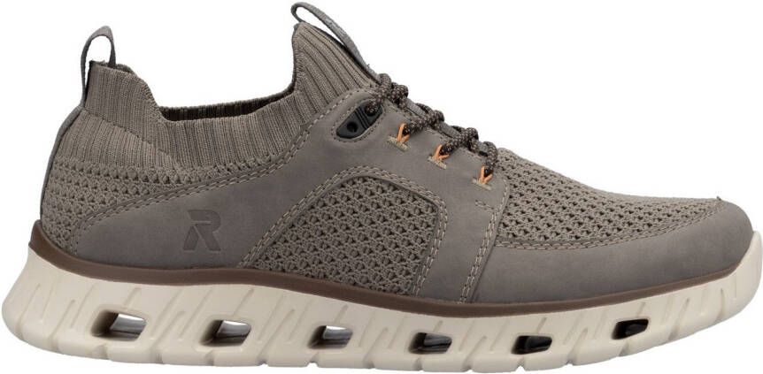 OTTO RIEKER Sport Slip-on sneakers lage schoen vrijetijdsschoen slipper met modieuze loopzool