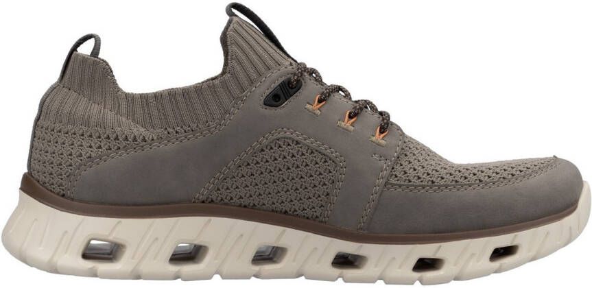 OTTO RIEKER Sport Slip-on sneakers lage schoen vrijetijdsschoen slipper met modieuze loopzool