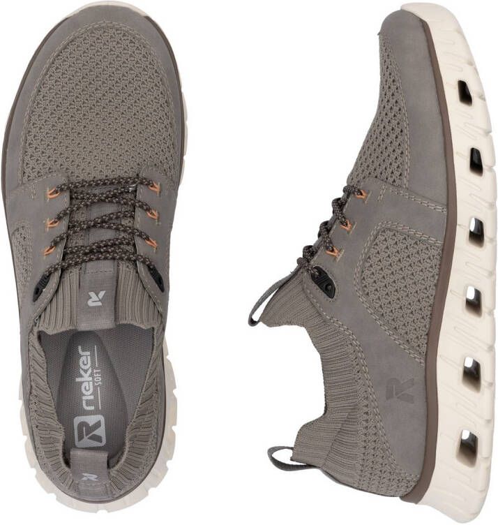 OTTO RIEKER Sport Slip-on sneakers lage schoen vrijetijdsschoen slipper met modieuze loopzool