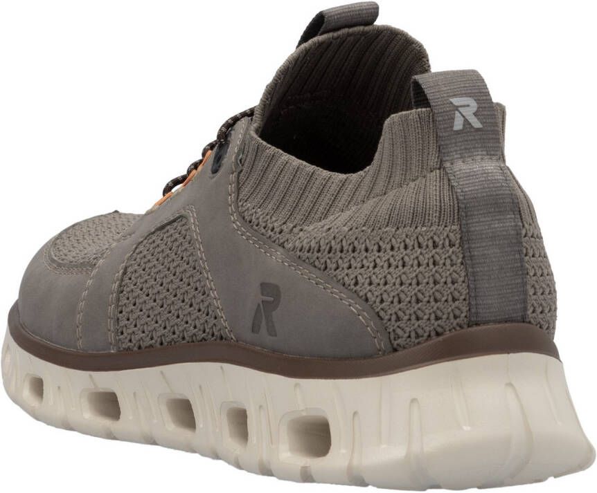 OTTO RIEKER Sport Slip-on sneakers lage schoen vrijetijdsschoen slipper met modieuze loopzool