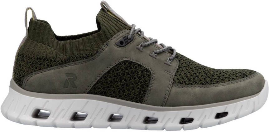 OTTO RIEKER Sport Slip-on sneakers lage schoen vrijetijdsschoen slipper met modieuze loopzool