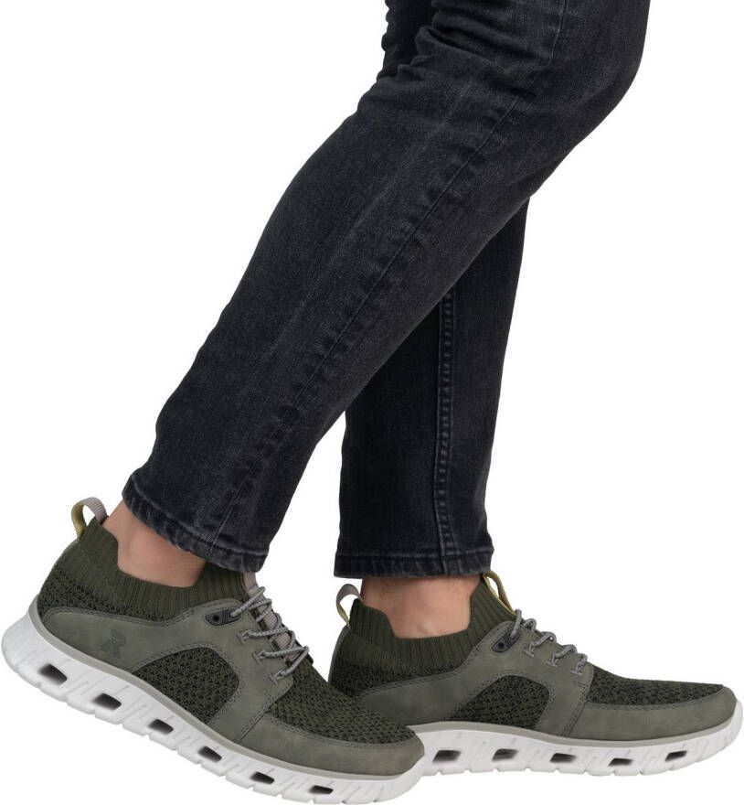 OTTO RIEKER Sport Slip-on sneakers lage schoen vrijetijdsschoen slipper met modieuze loopzool