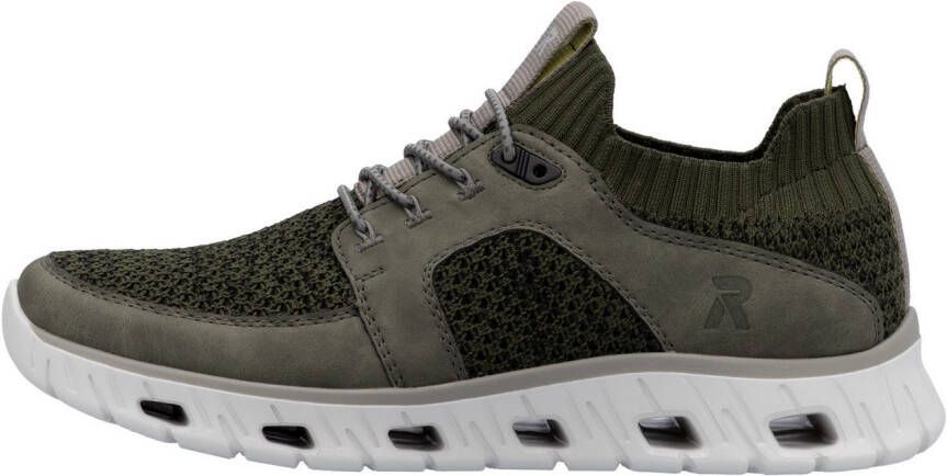 OTTO RIEKER Sport Slip-on sneakers lage schoen vrijetijdsschoen slipper met modieuze loopzool