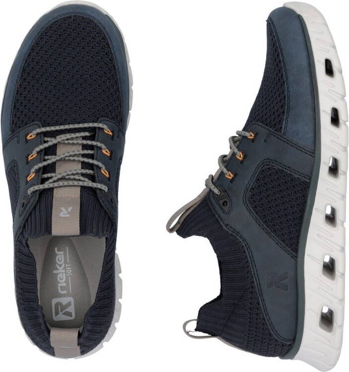 OTTO RIEKER Sport Slip-on sneakers lage schoen vrijetijdsschoen slipper met modieuze loopzool
