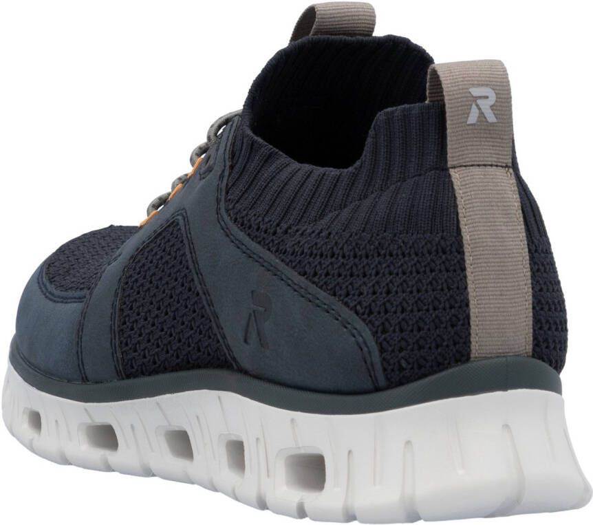 OTTO RIEKER Sport Slip-on sneakers lage schoen vrijetijdsschoen slipper met modieuze loopzool