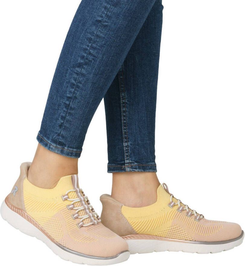 OTTO RIEKER Sport Slip-on sneakers Ready2GO lage schoen vrijetijdsschoen slipper met memosoft binnenzool