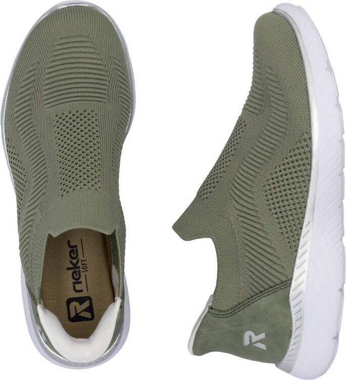 OTTO RIEKER Sport Slip-on sneakers Ready2GO Slipper lage schoen vrijetijdsschoen met MemoSoft binnenzool