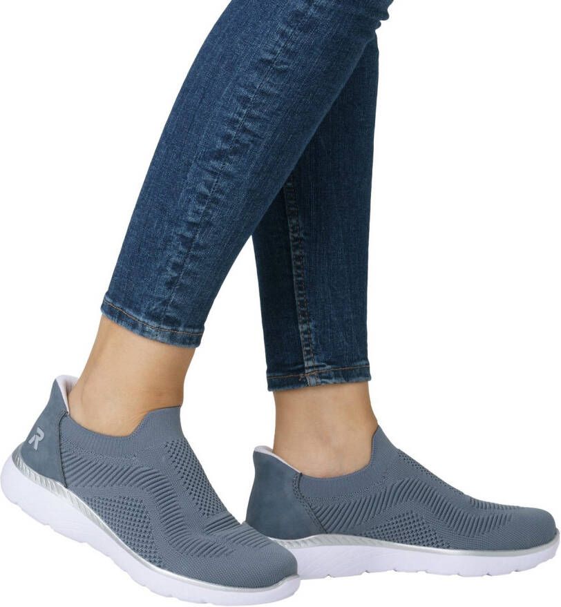 OTTO RIEKER Sport Slip-on sneakers Ready2GO Slipper lage schoen vrijetijdsschoen met MemoSoft binnenzool