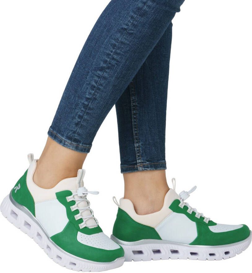 OTTO RIEKER Sport Slip-on sneakers Vegan instapschoen lage schoen vrijetijdsschoen met snel sluiting