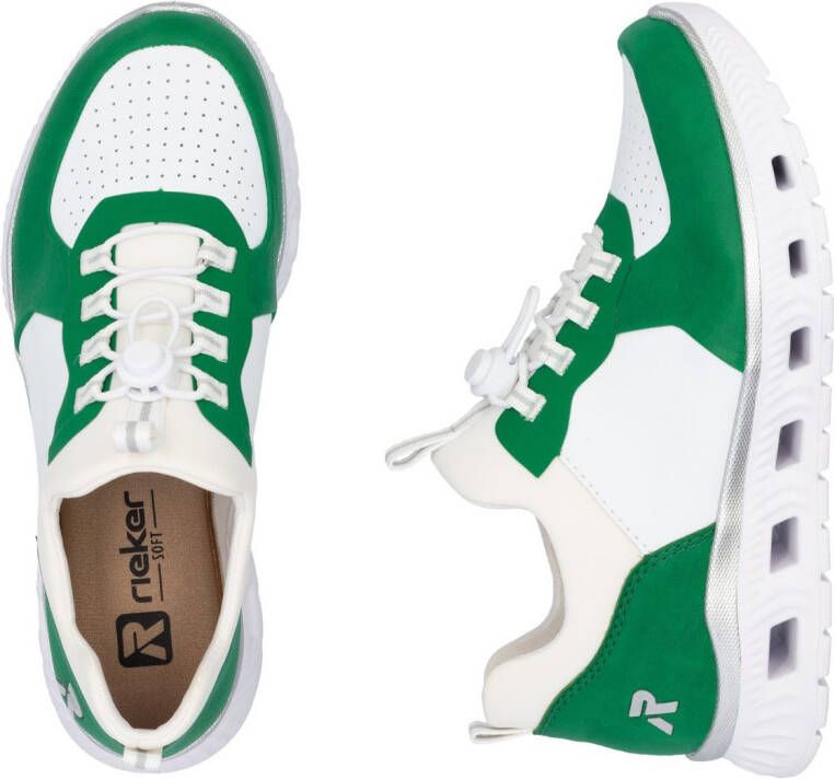 OTTO RIEKER Sport Slip-on sneakers Vegan instapschoen lage schoen vrijetijdsschoen met snel sluiting