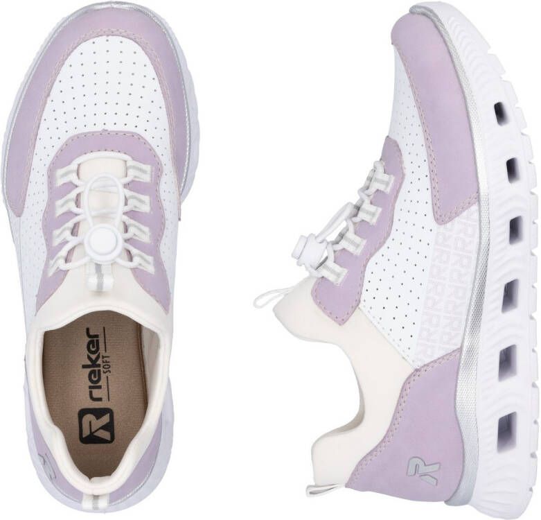 OTTO RIEKER Sport Slip-on sneakers Vegan slippers lage schoen vrijetijdssneaker met memosoft-uitrusting