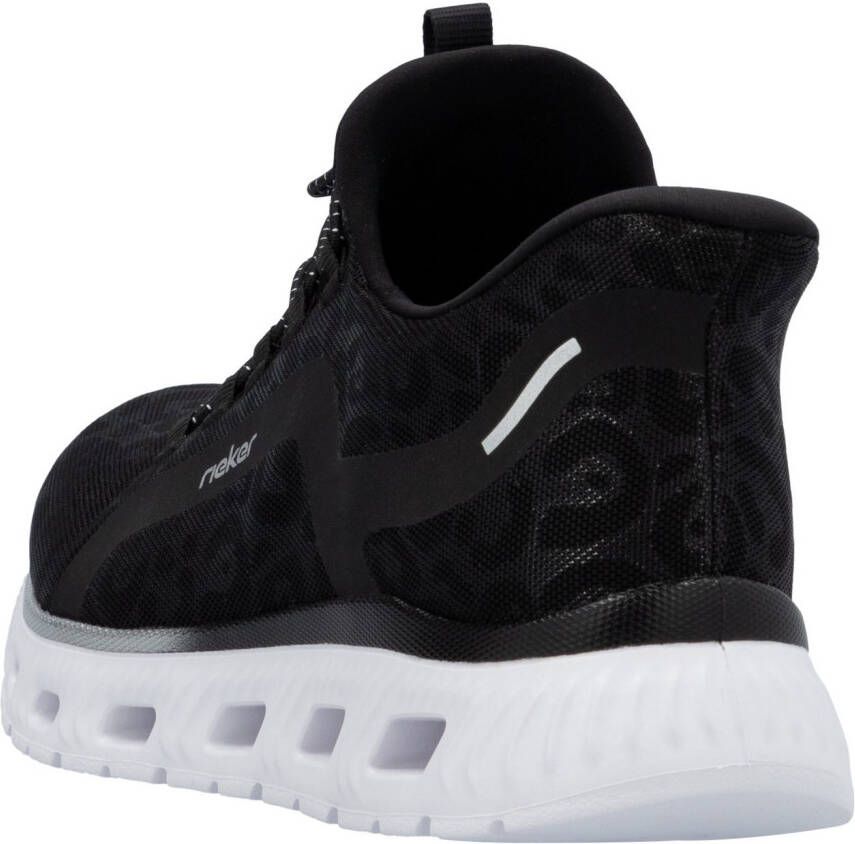 OTTO RIEKER Sport Slip-on sneakers vrijetijdssneaker instapschoen in leeuw-look met memosoft binnenzool