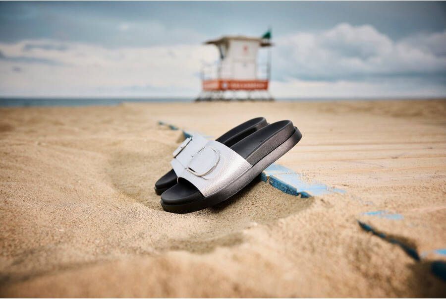 OTTO RIEKER Sport Slippers Zomerschoen strandschoen vakantieschoen huisschoen met decoratieve sluiting