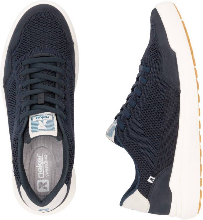 OTTO RIEKER Sport Sneakers CHESTER veterschoen lage schoen vrijetijdsschoen met trendy loopzool