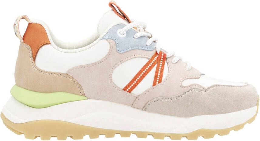 OTTO RIEKER Sport Sneakers met sleehak Bel Air vrijetijdsschoen lage schoen veterschoen met uitneembaar voetbed